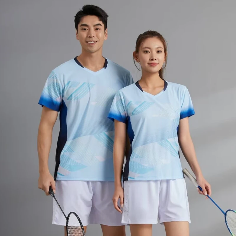 Table Tennis Jersey Design - تنس الطاولة جيرسي الرجال النساء قصيرة