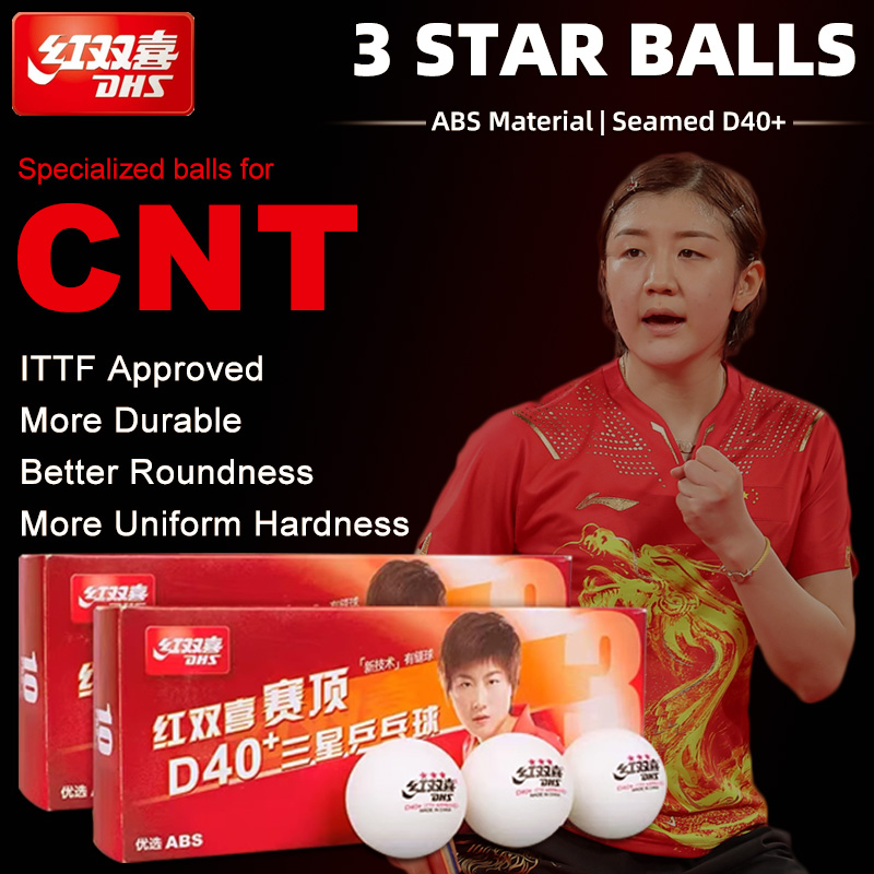 Table Tennis Zlc - DHS D40 + DJ40 + كرات
