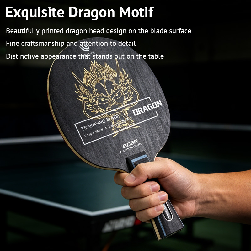 مضرب تنس الطاولة BOER DRAGON خ - مراجعة Table Tennis Zlc وسعره