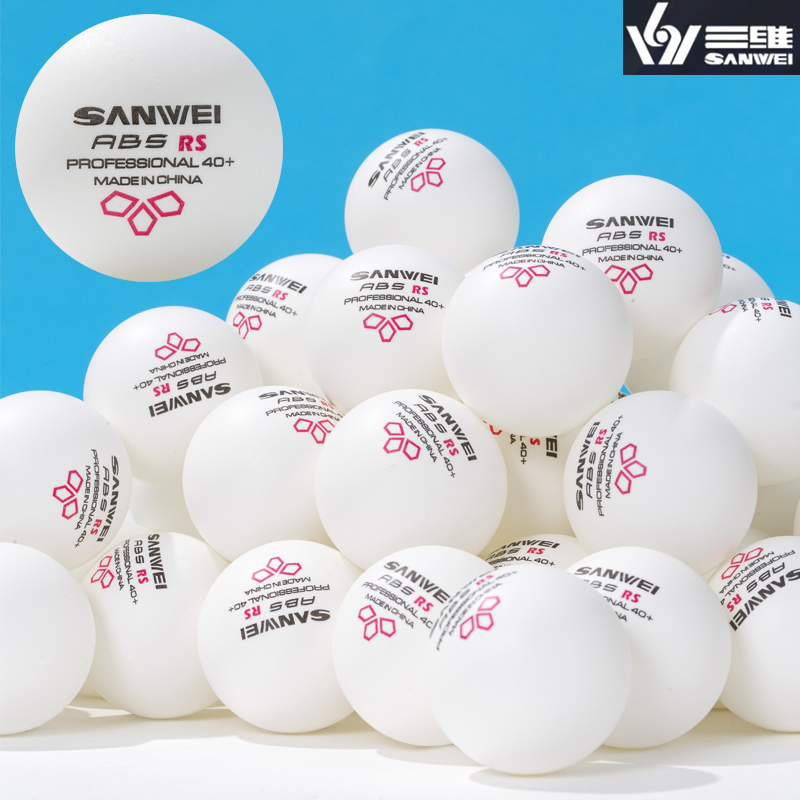 SANWEI RS40 + 3 نجوم كرات تنس  - مراجعة Table Tennis Zlc وسعره