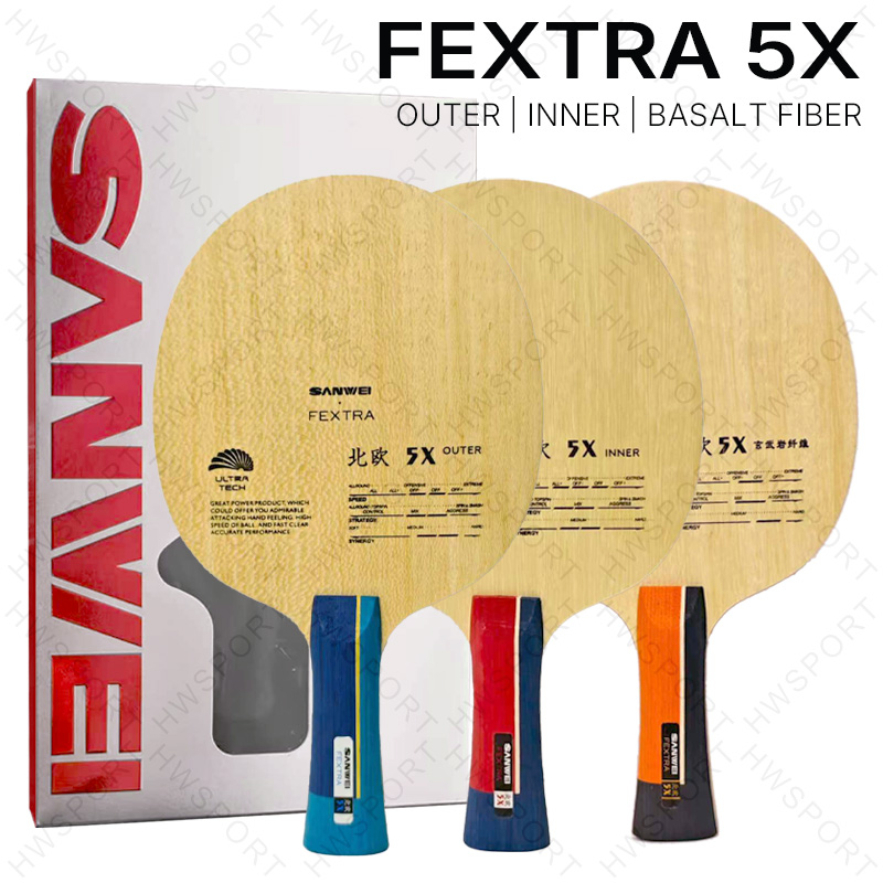 SANWEI FEXTRA 5X شفرة تنس الطا - مراجعة Table Tennis Zlc وسعره