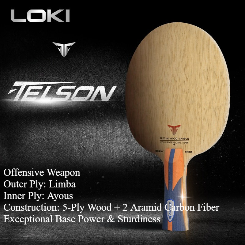 مضارب تنس الطاولة LOKI TELSON، - مراجعة Table Tennis Zlc وسعره